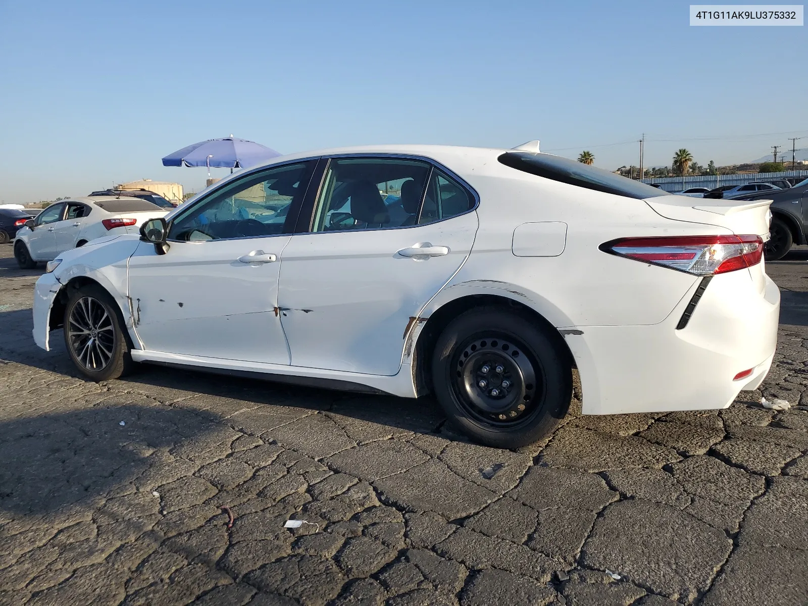 2020 Toyota Camry Se VIN: 4T1G11AK9LU375332 Lot: 63921854