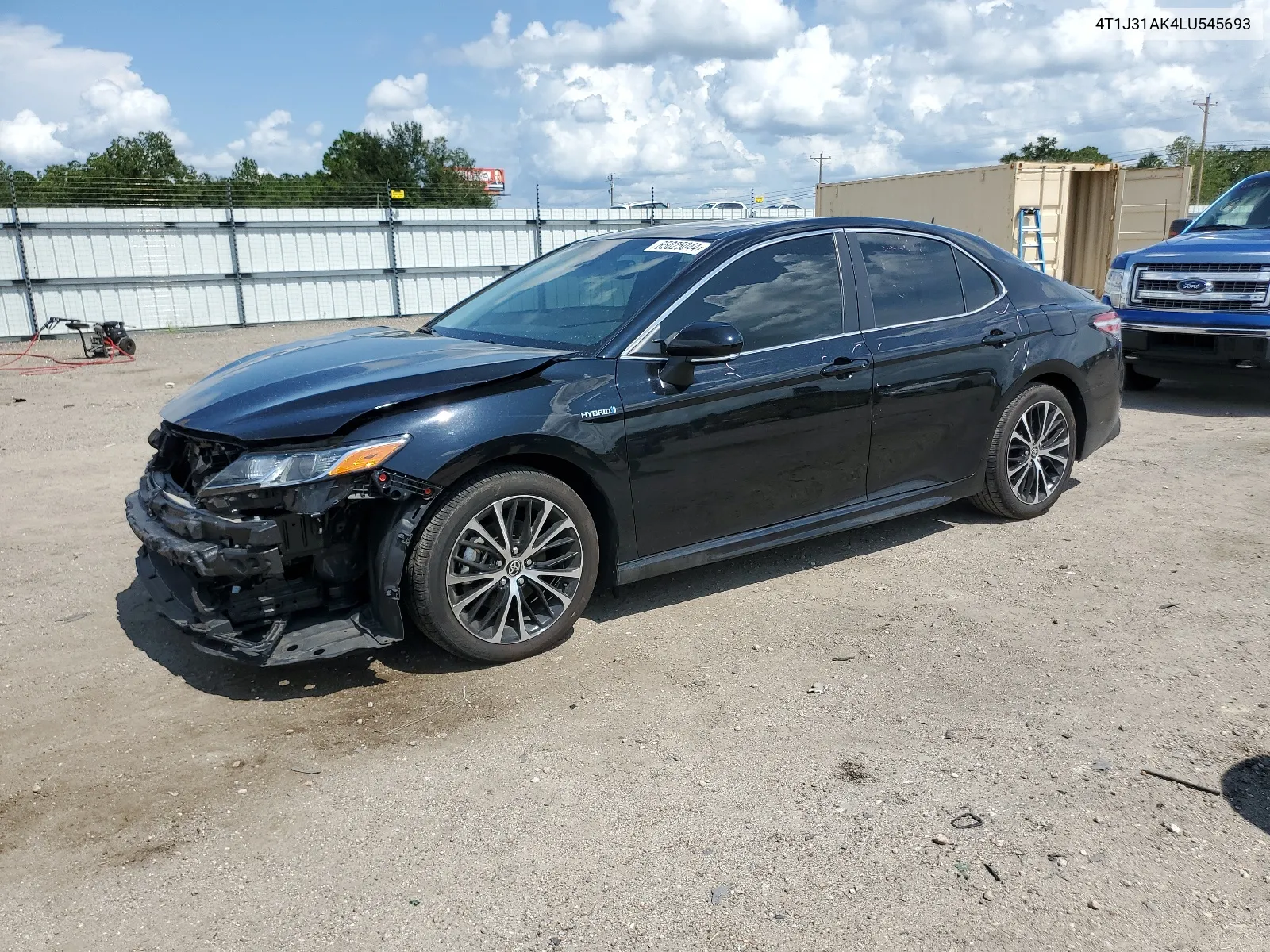 2020 Toyota Camry Se VIN: 4T1J31AK4LU545693 Lot: 65025044