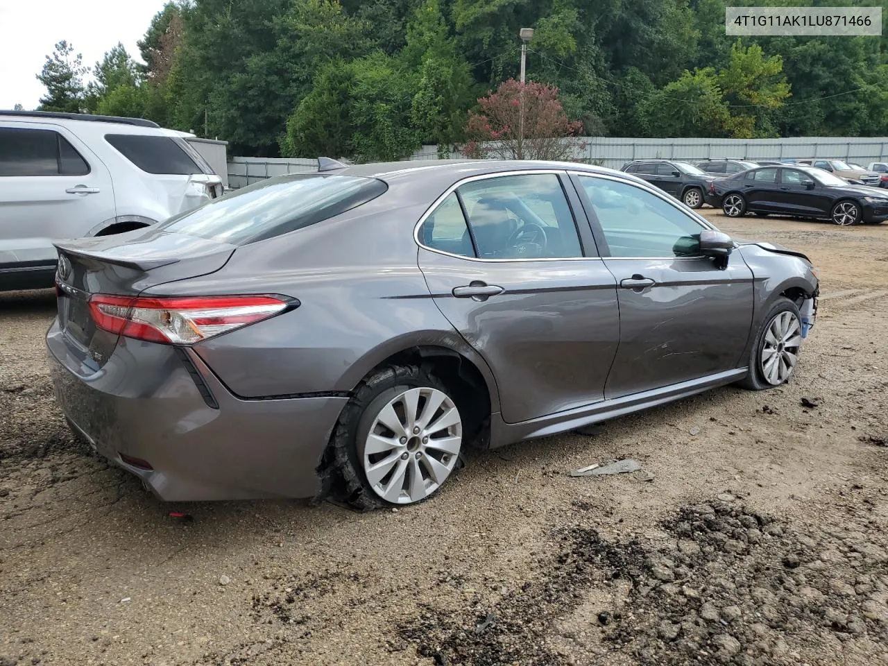 2020 Toyota Camry Se VIN: 4T1G11AK1LU871466 Lot: 65473464