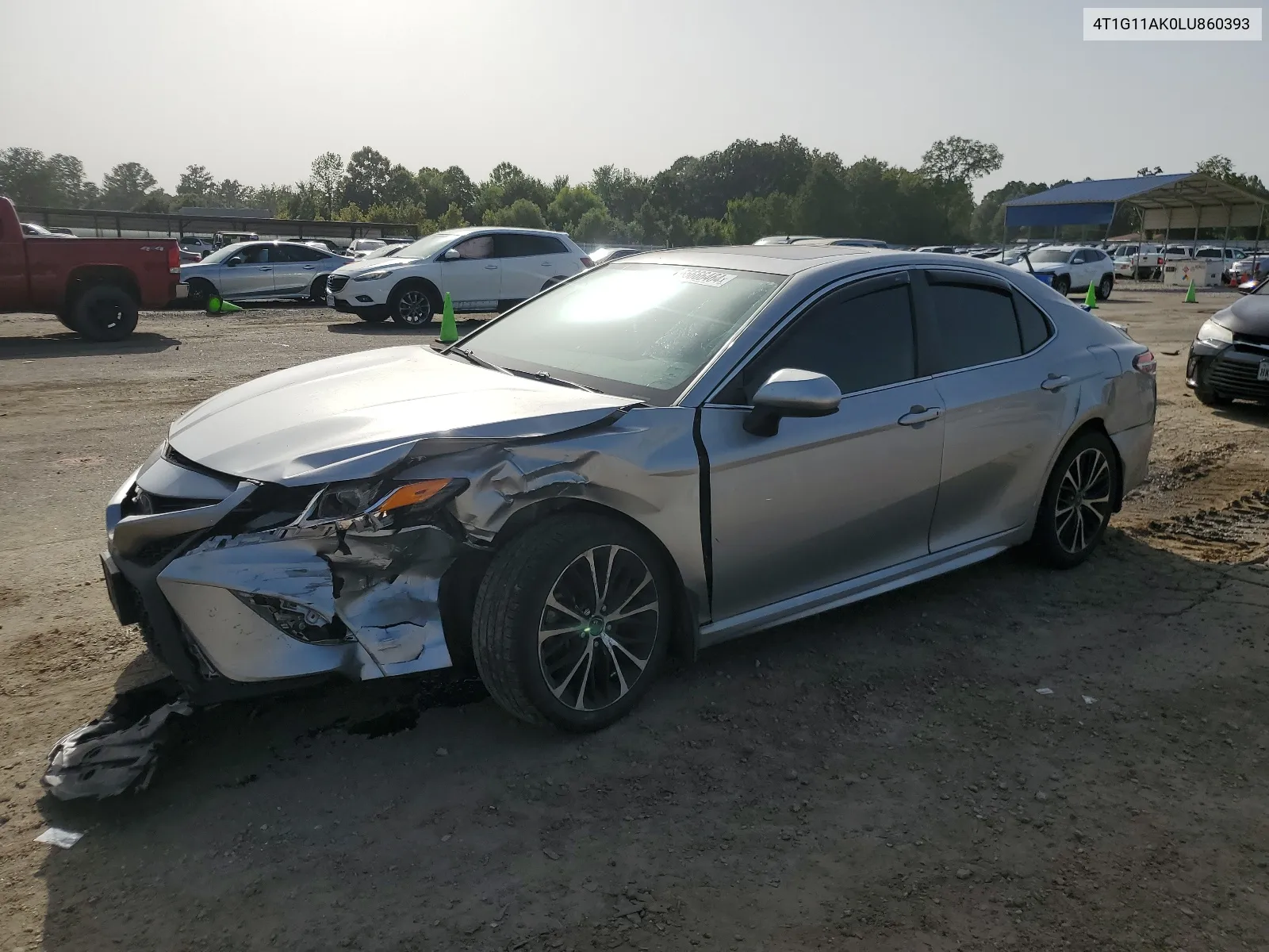 2020 Toyota Camry Se VIN: 4T1G11AK0LU860393 Lot: 65666464