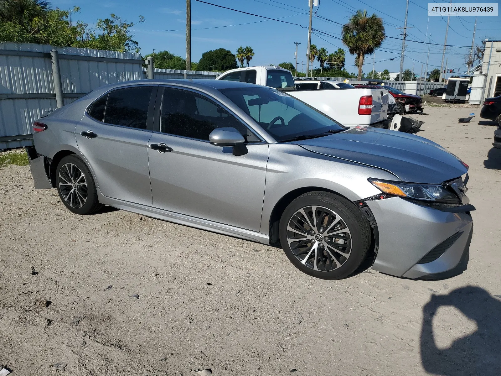 2020 Toyota Camry Se VIN: 4T1G11AK8LU976439 Lot: 65766214