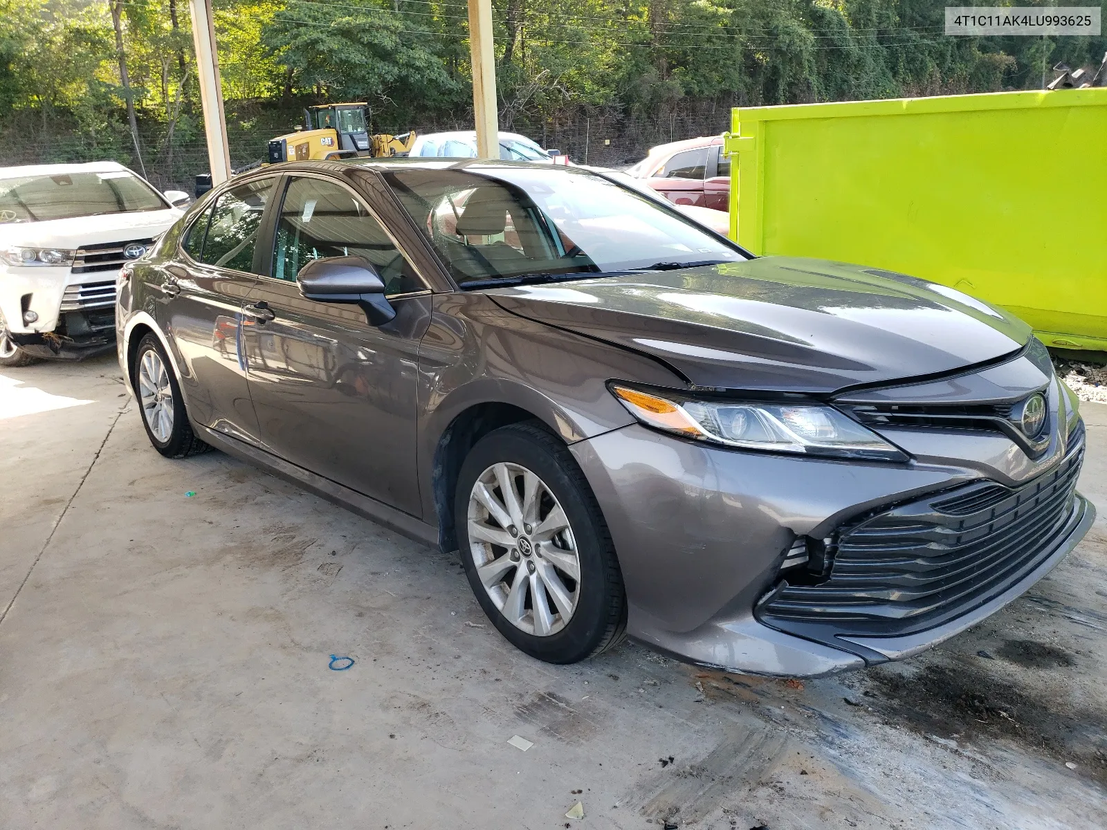 2020 Toyota Camry Le VIN: 4T1C11AK4LU993625 Lot: 65771474