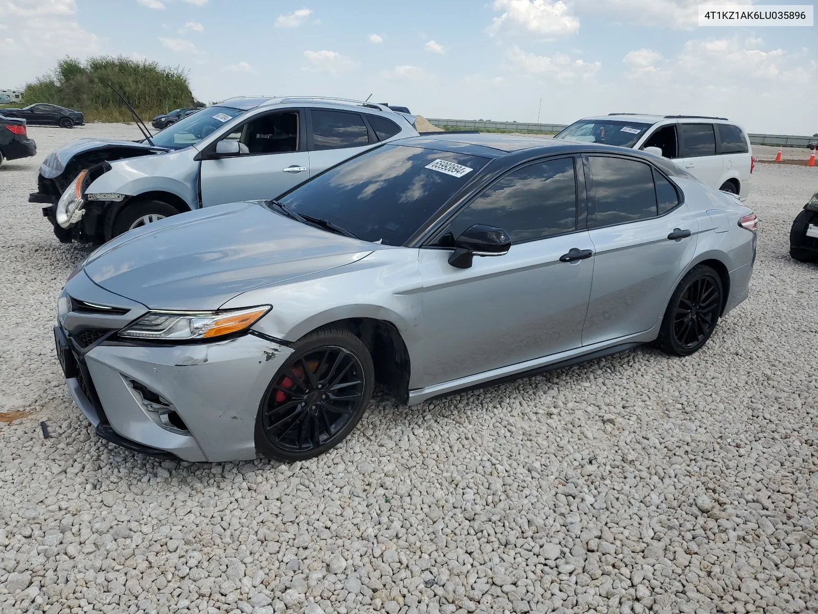 2020 Toyota Camry Trd VIN: 4T1KZ1AK6LU035896 Lot: 65993694