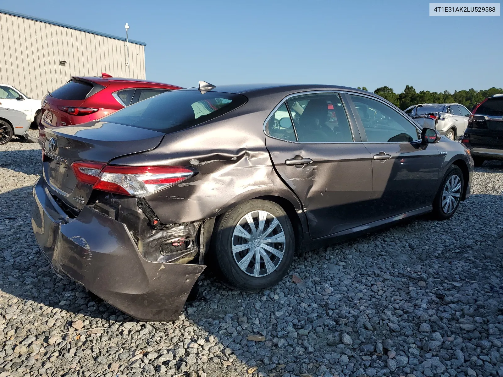 2020 Toyota Camry Le VIN: 4T1E31AK2LU529588 Lot: 66303704