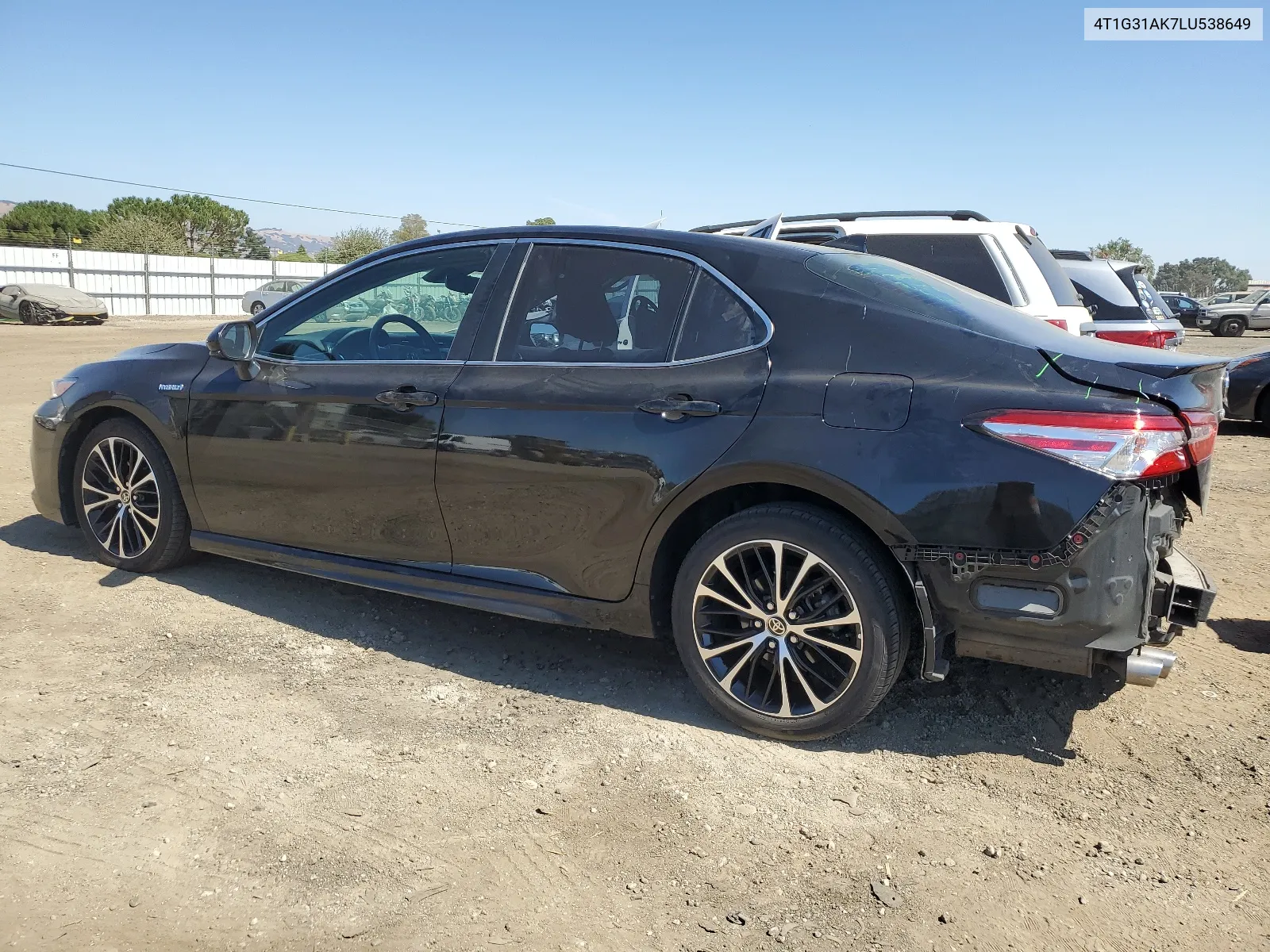 2020 Toyota Camry Se VIN: 4T1G31AK7LU538649 Lot: 66496684