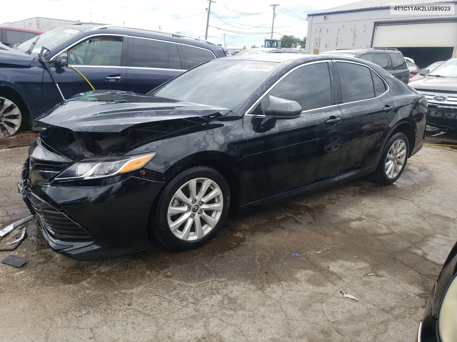 2020 Toyota Camry Le VIN: 4T1C11AK2LU389023 Lot: 66588524