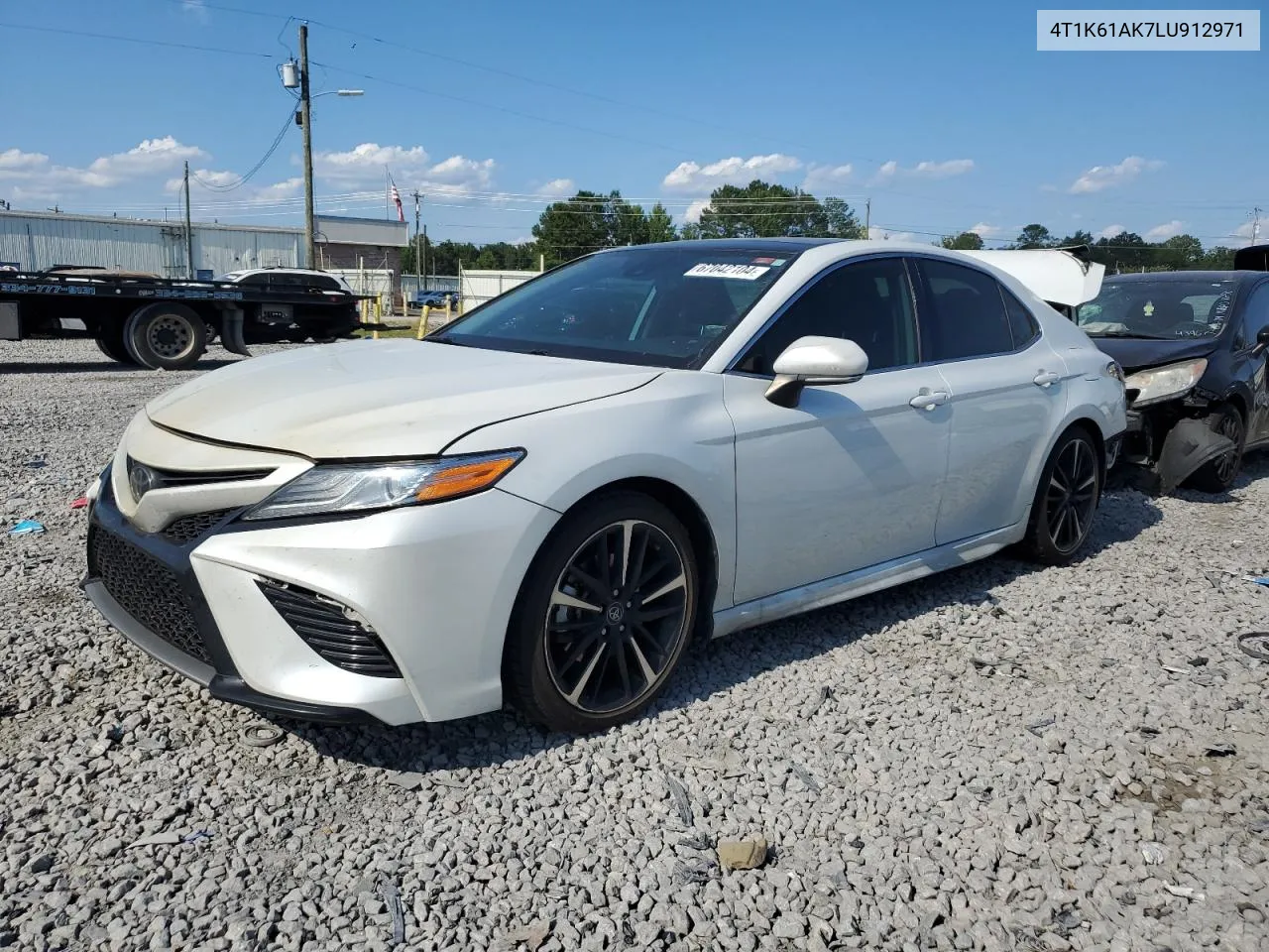 2020 Toyota Camry Xse VIN: 4T1K61AK7LU912971 Lot: 67042104