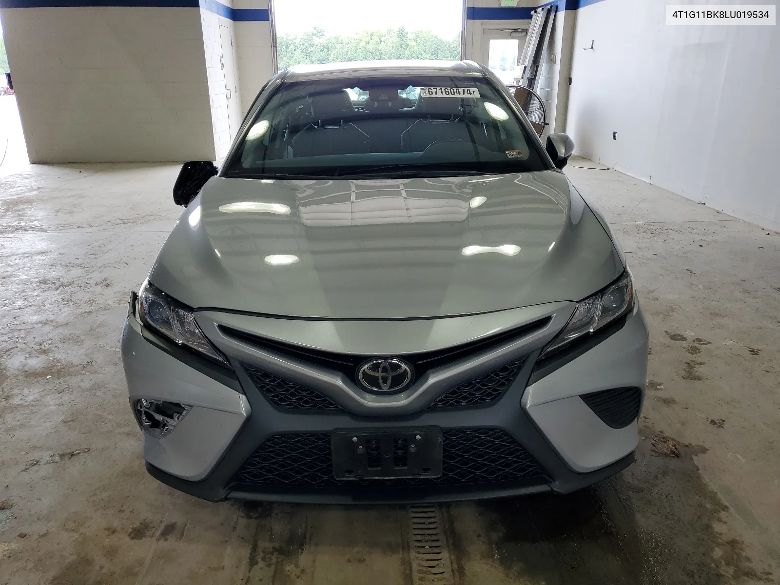 2020 Toyota Camry Se VIN: 4T1G11BK8LU019534 Lot: 67160474