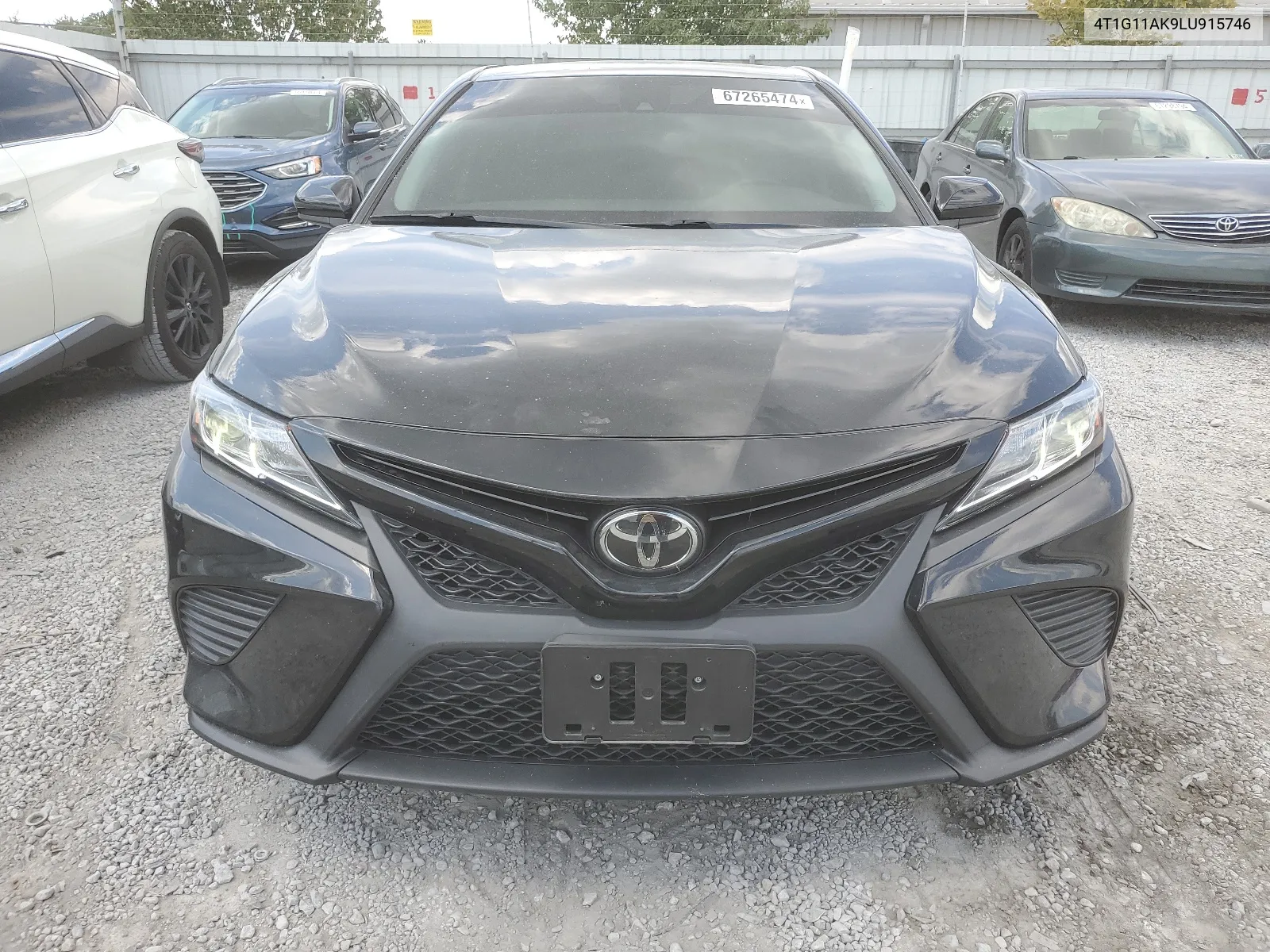 2020 Toyota Camry Se VIN: 4T1G11AK9LU915746 Lot: 67265474