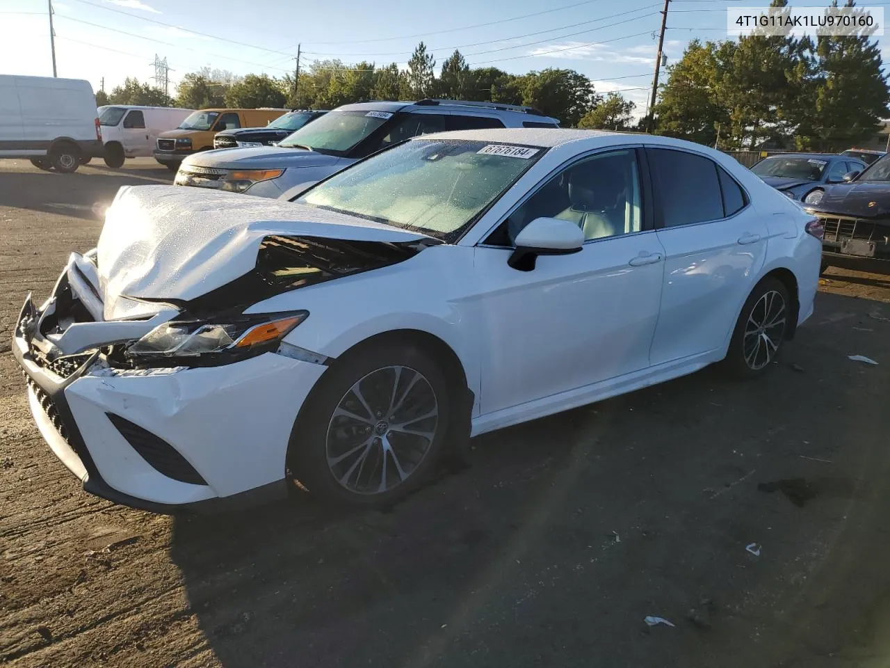 2020 Toyota Camry Se VIN: 4T1G11AK1LU970160 Lot: 67676184