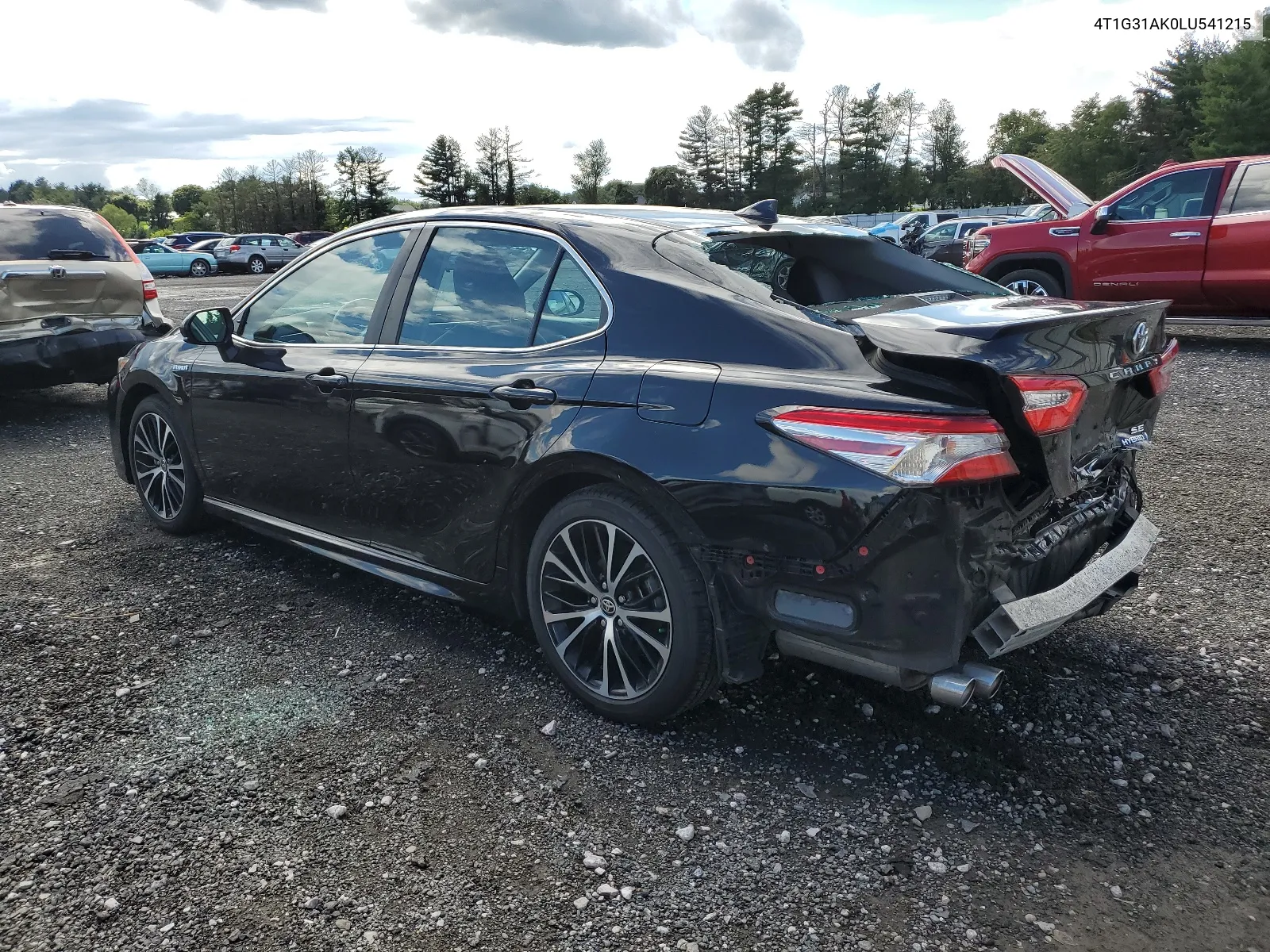 2020 Toyota Camry Se VIN: 4T1G31AK0LU541215 Lot: 67678514