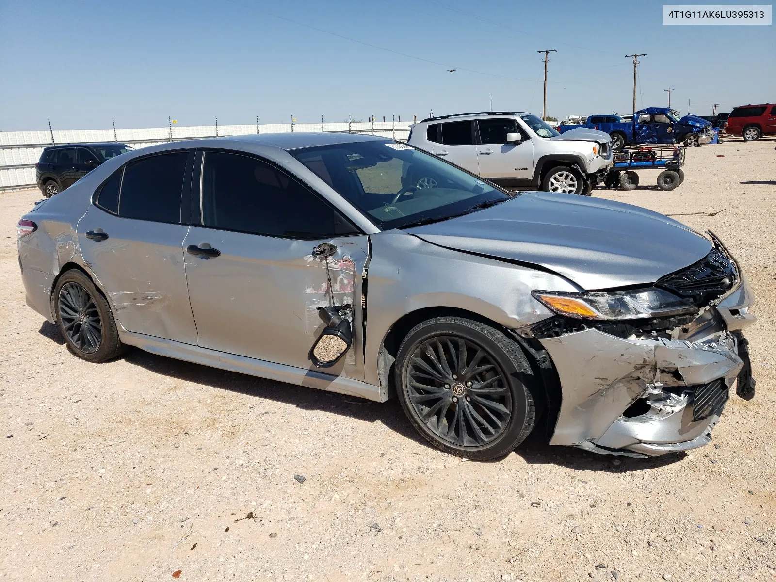 2020 Toyota Camry Se VIN: 4T1G11AK6LU395313 Lot: 67682634