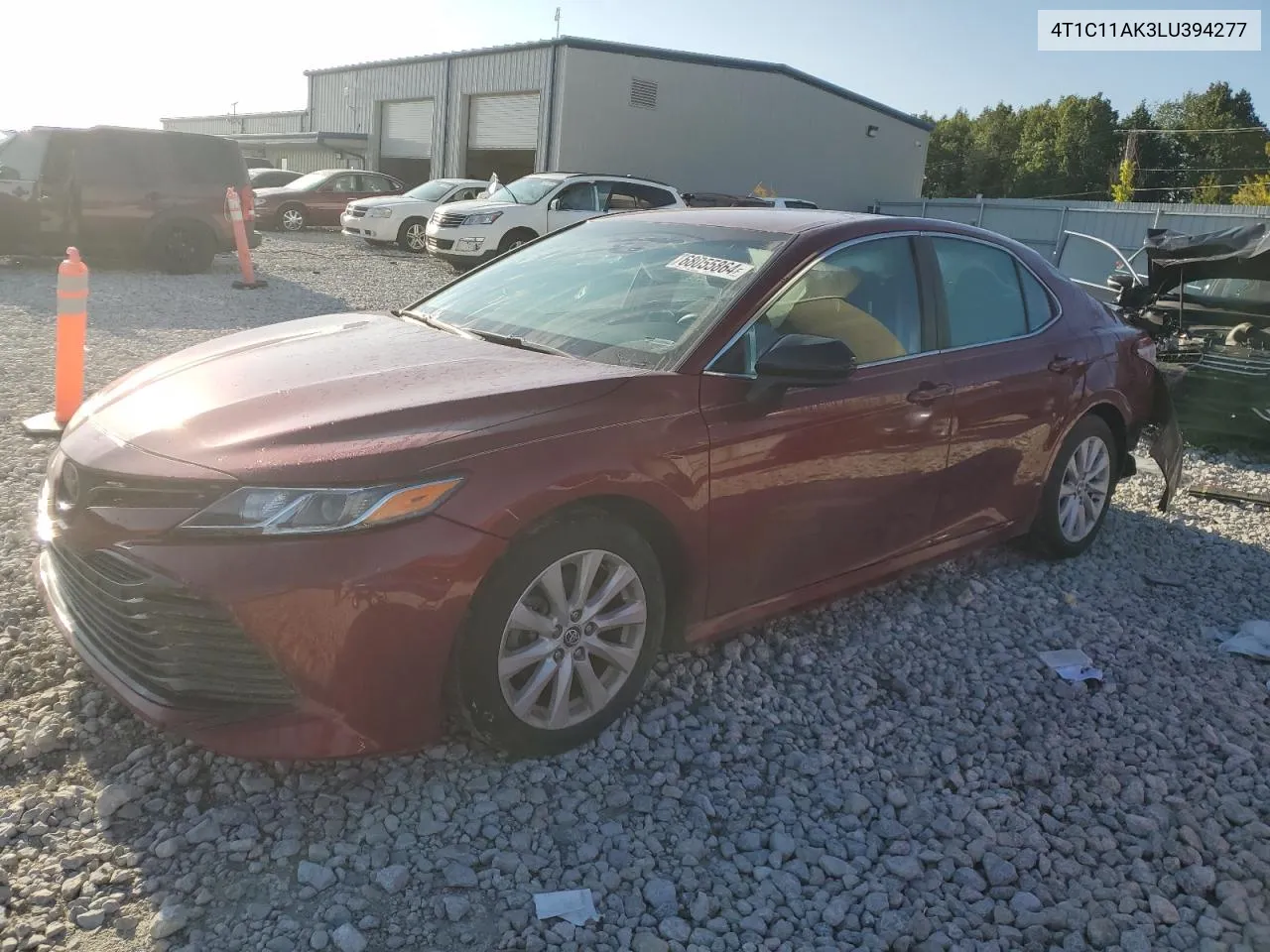 2020 Toyota Camry Le VIN: 4T1C11AK3LU394277 Lot: 68055864