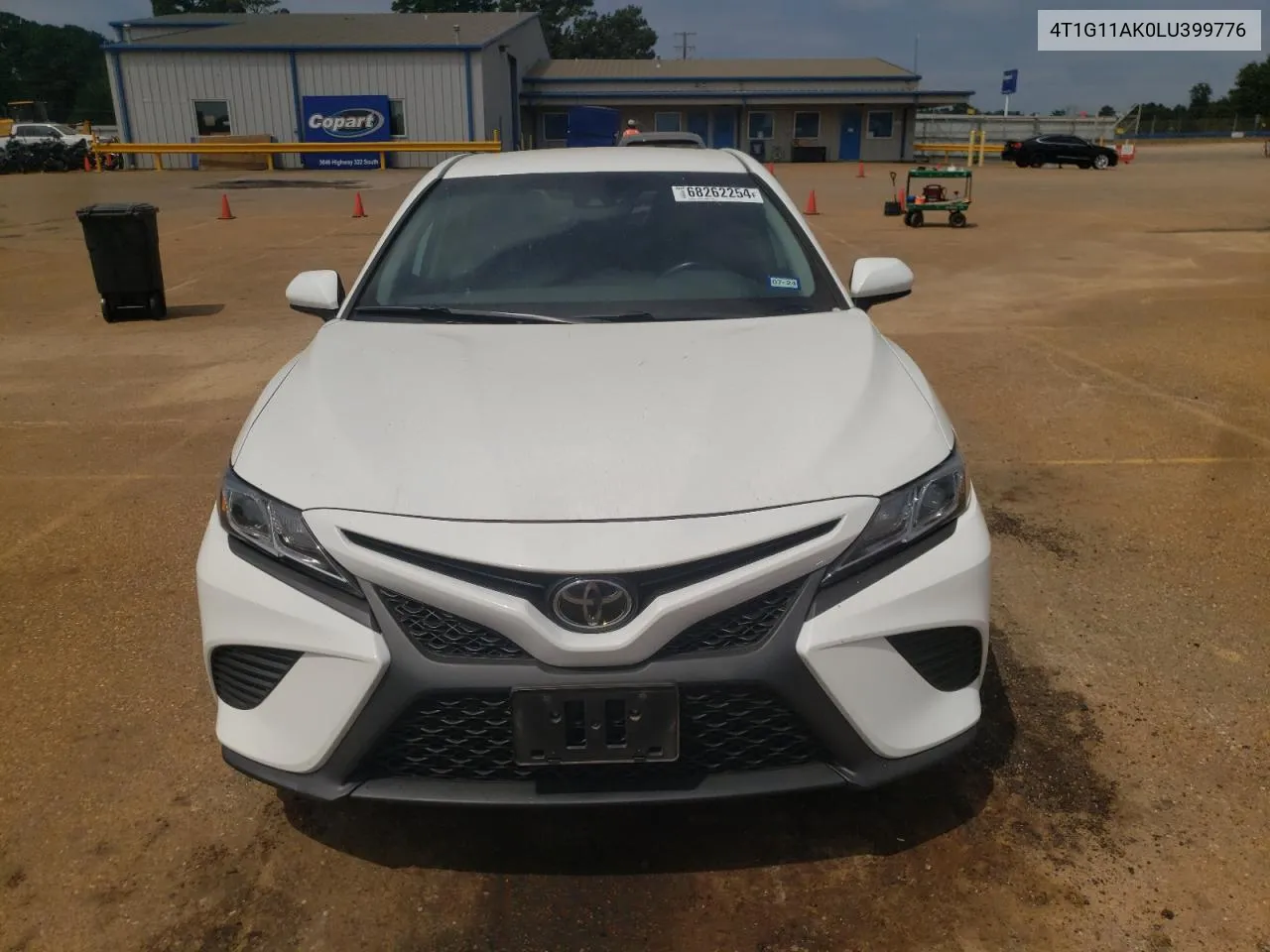 2020 Toyota Camry Se VIN: 4T1G11AK0LU399776 Lot: 68262254