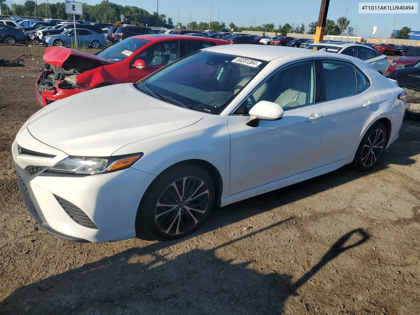 2020 Toyota Camry Se VIN: 4T1G11AK1LU940494 Lot: 68281364