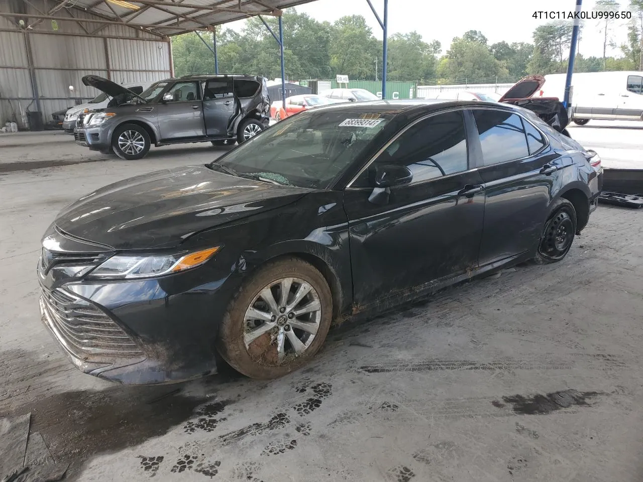 2020 Toyota Camry Le VIN: 4T1C11AK0LU999650 Lot: 68399314