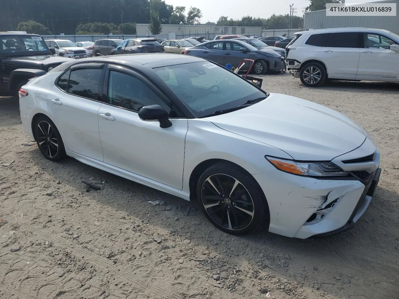 2020 Toyota Camry Xse VIN: 4T1K61BKXLU016839 Lot: 68439814