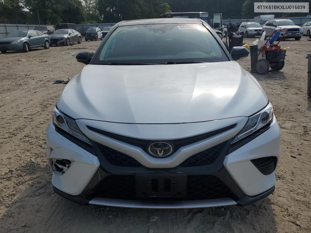 2020 Toyota Camry Xse VIN: 4T1K61BKXLU016839 Lot: 68439814