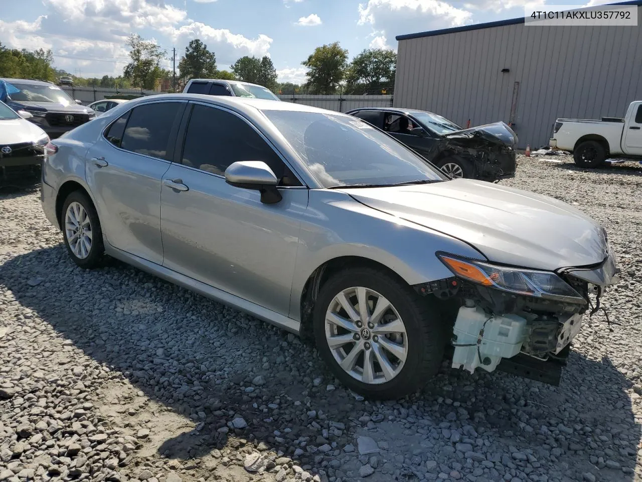 4T1C11AKXLU357792 2020 Toyota Camry Le