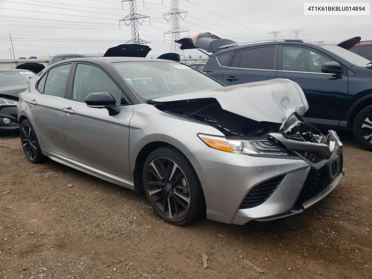 2020 Toyota Camry Xse VIN: 4T1K61BK8LU014894 Lot: 69422434