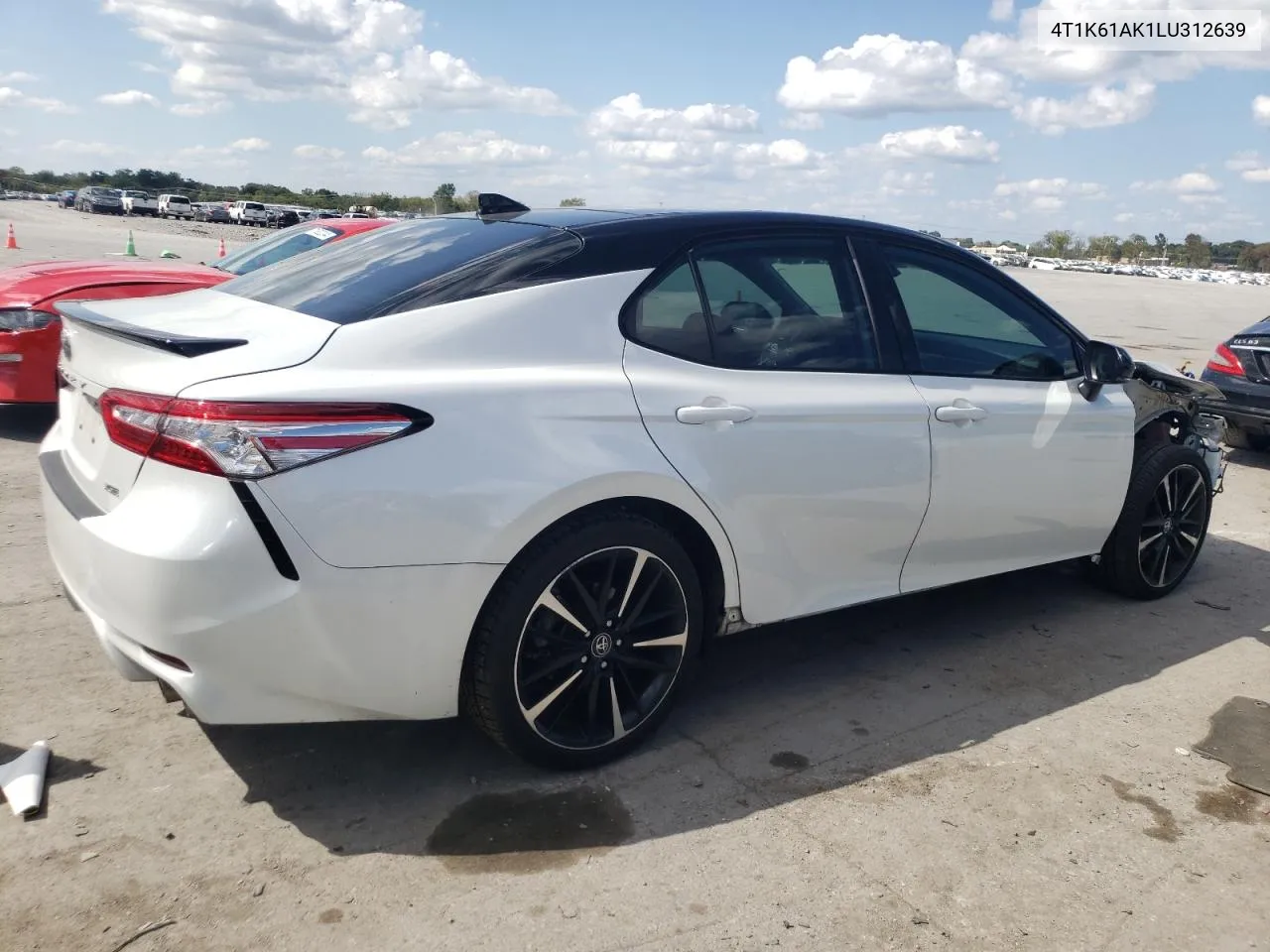 2020 Toyota Camry Xse VIN: 4T1K61AK1LU312639 Lot: 69438004