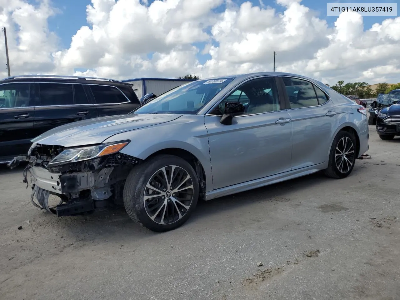 4T1G11AK8LU357419 2020 Toyota Camry Se