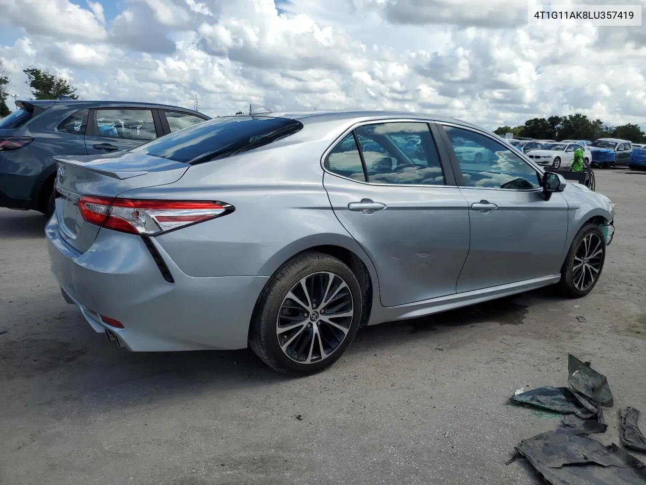 2020 Toyota Camry Se VIN: 4T1G11AK8LU357419 Lot: 69768624