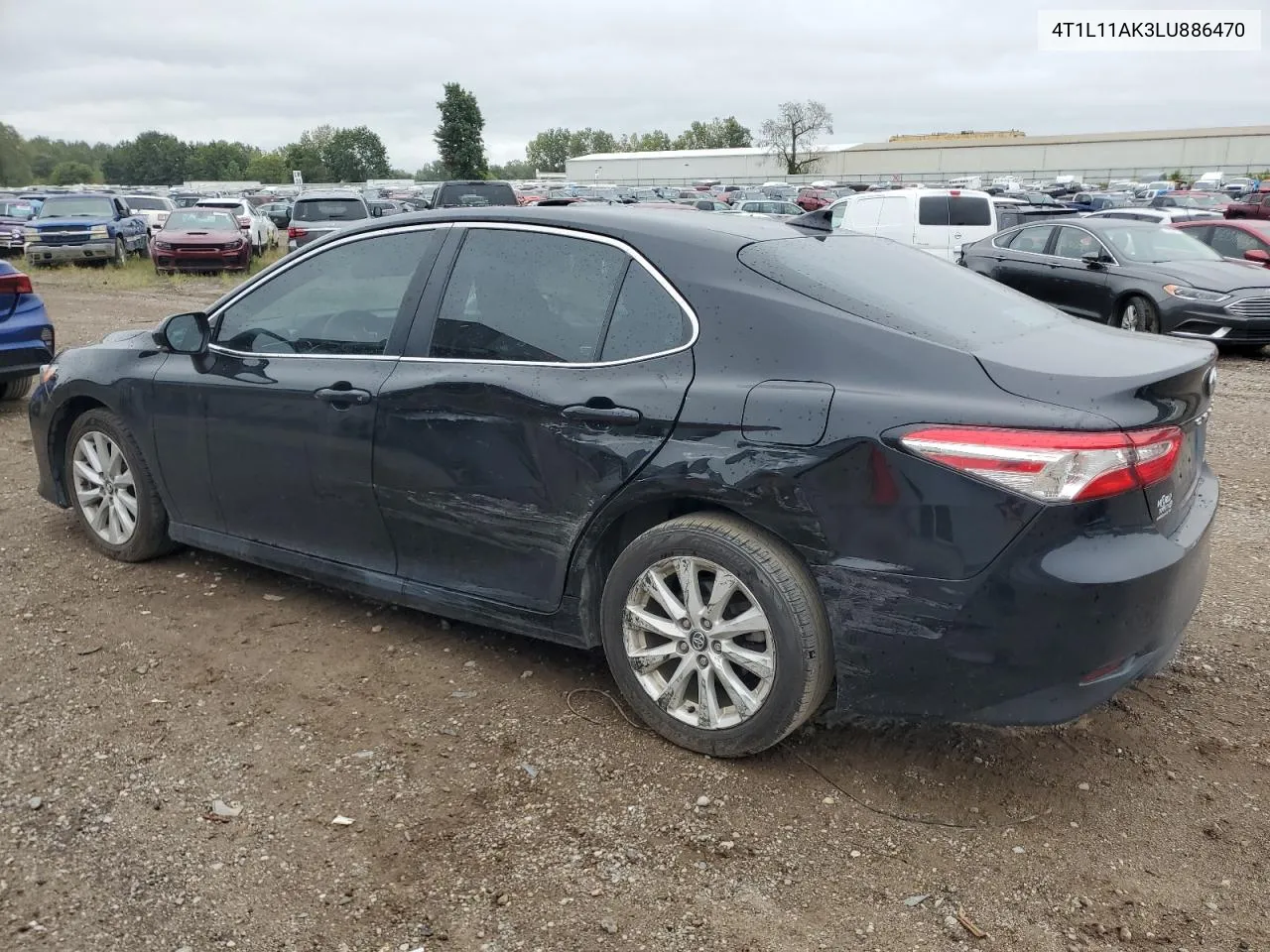 2020 Toyota Camry Le VIN: 4T1L11AK3LU886470 Lot: 69790654