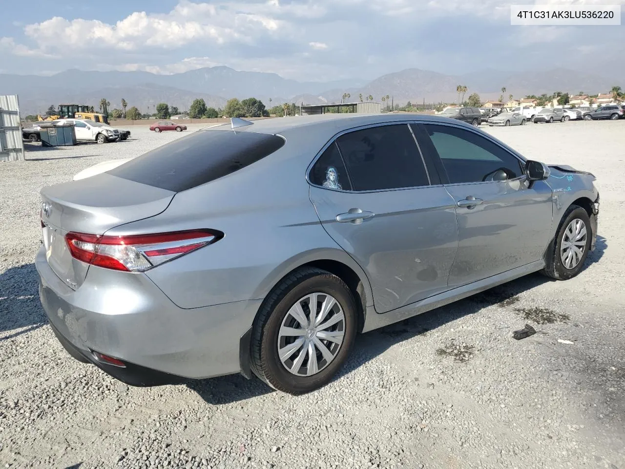 2020 Toyota Camry Le VIN: 4T1C31AK3LU536220 Lot: 69952144