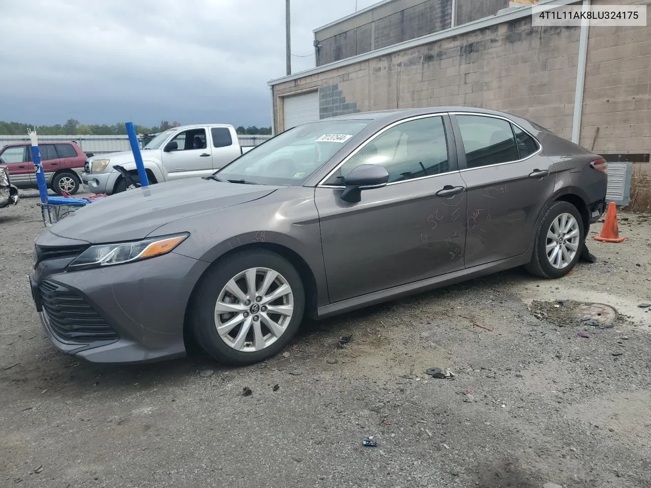 4T1L11AK8LU324175 2020 Toyota Camry Le