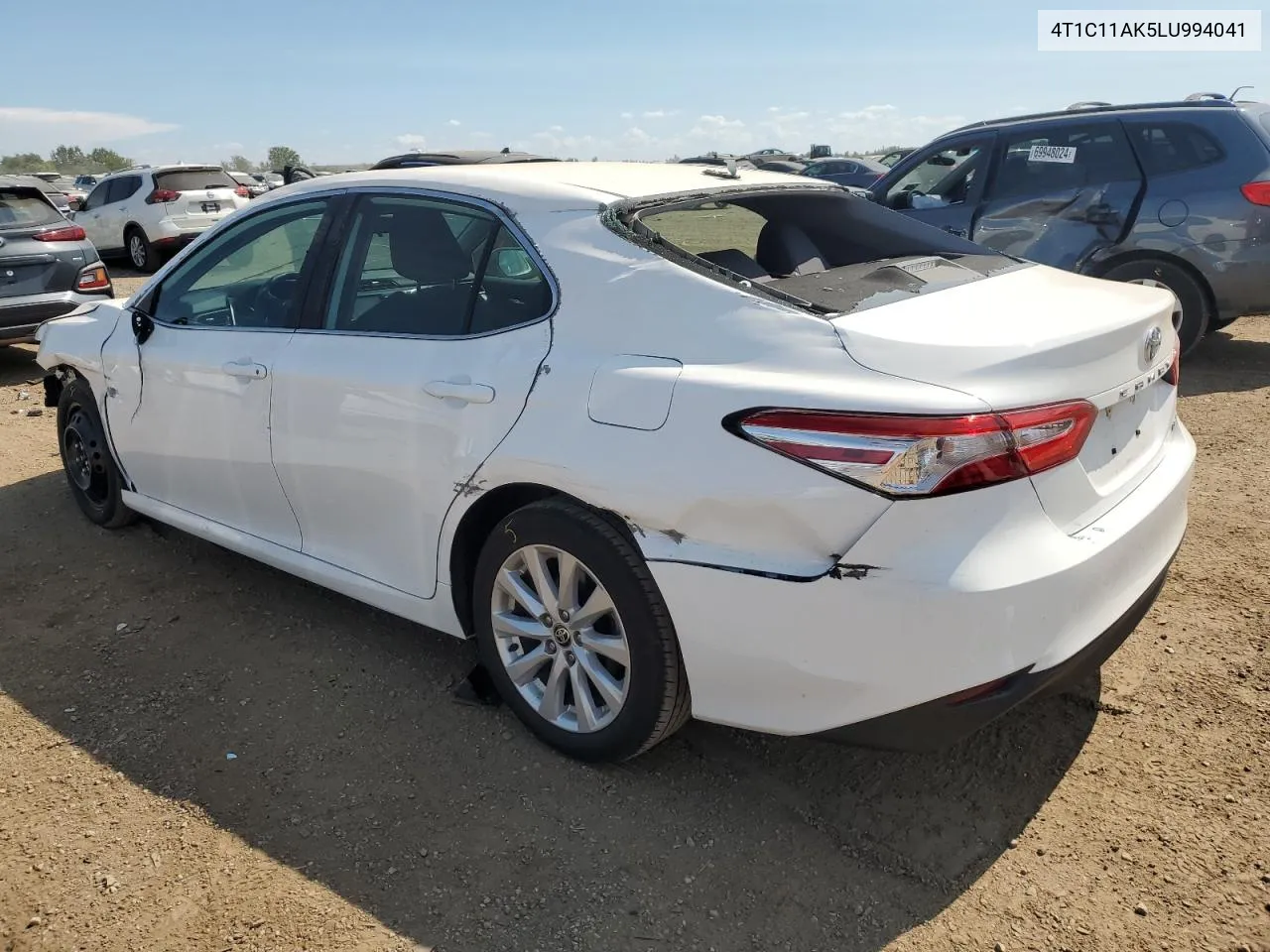 2020 Toyota Camry Le VIN: 4T1C11AK5LU994041 Lot: 70203824