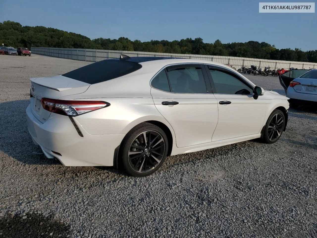 2020 Toyota Camry Xse VIN: 4T1K61AK4LU987787 Lot: 70528844