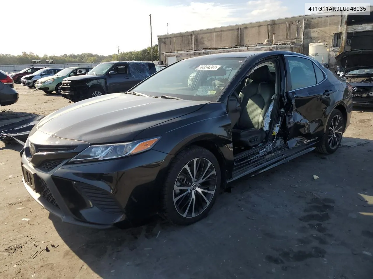 2020 Toyota Camry Se VIN: 4T1G11AK9LU948035 Lot: 70594244