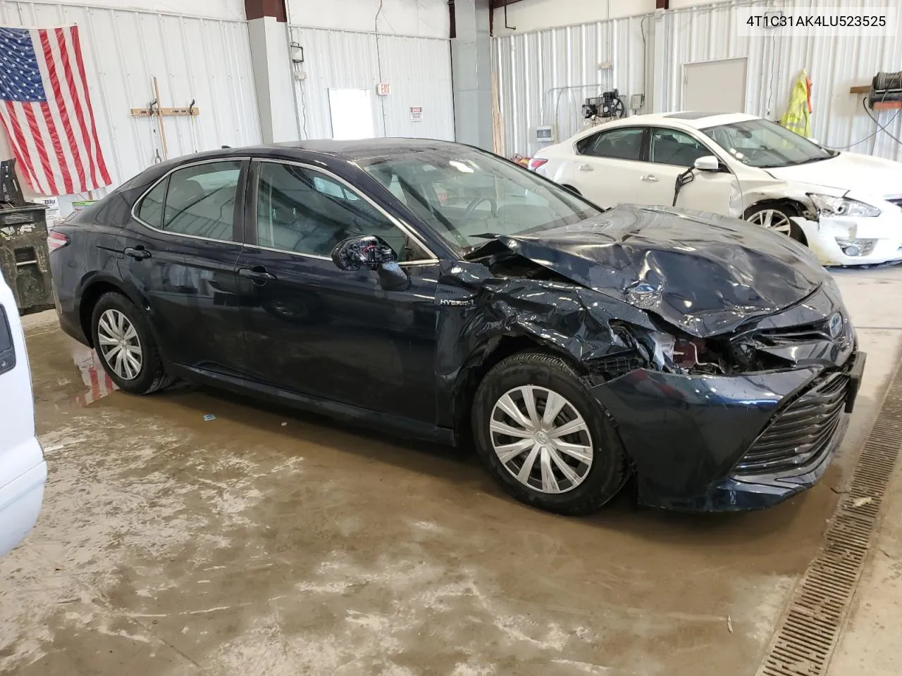 2020 Toyota Camry Le VIN: 4T1C31AK4LU523525 Lot: 70818914