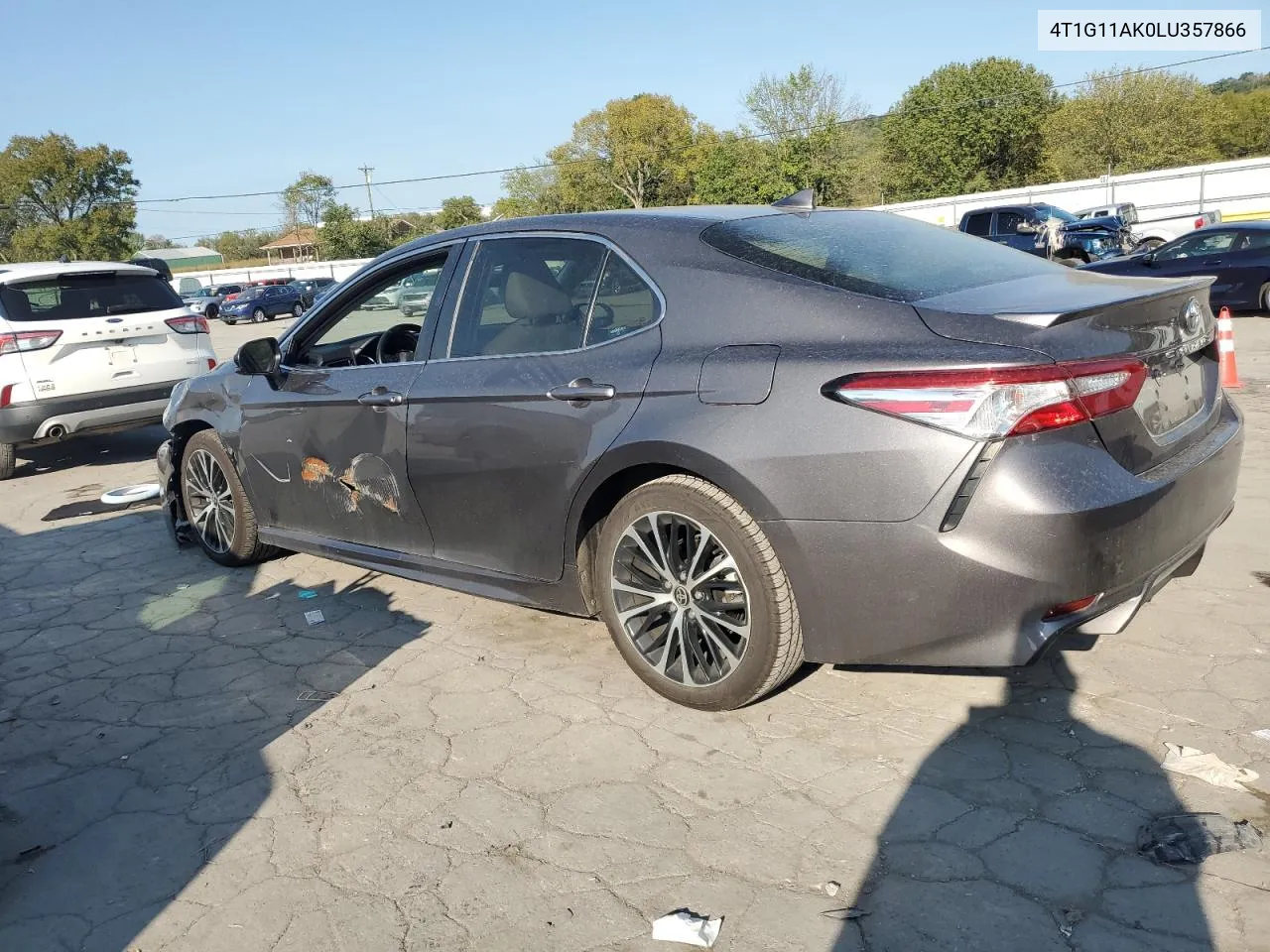 2020 Toyota Camry Se VIN: 4T1G11AK0LU357866 Lot: 71099514