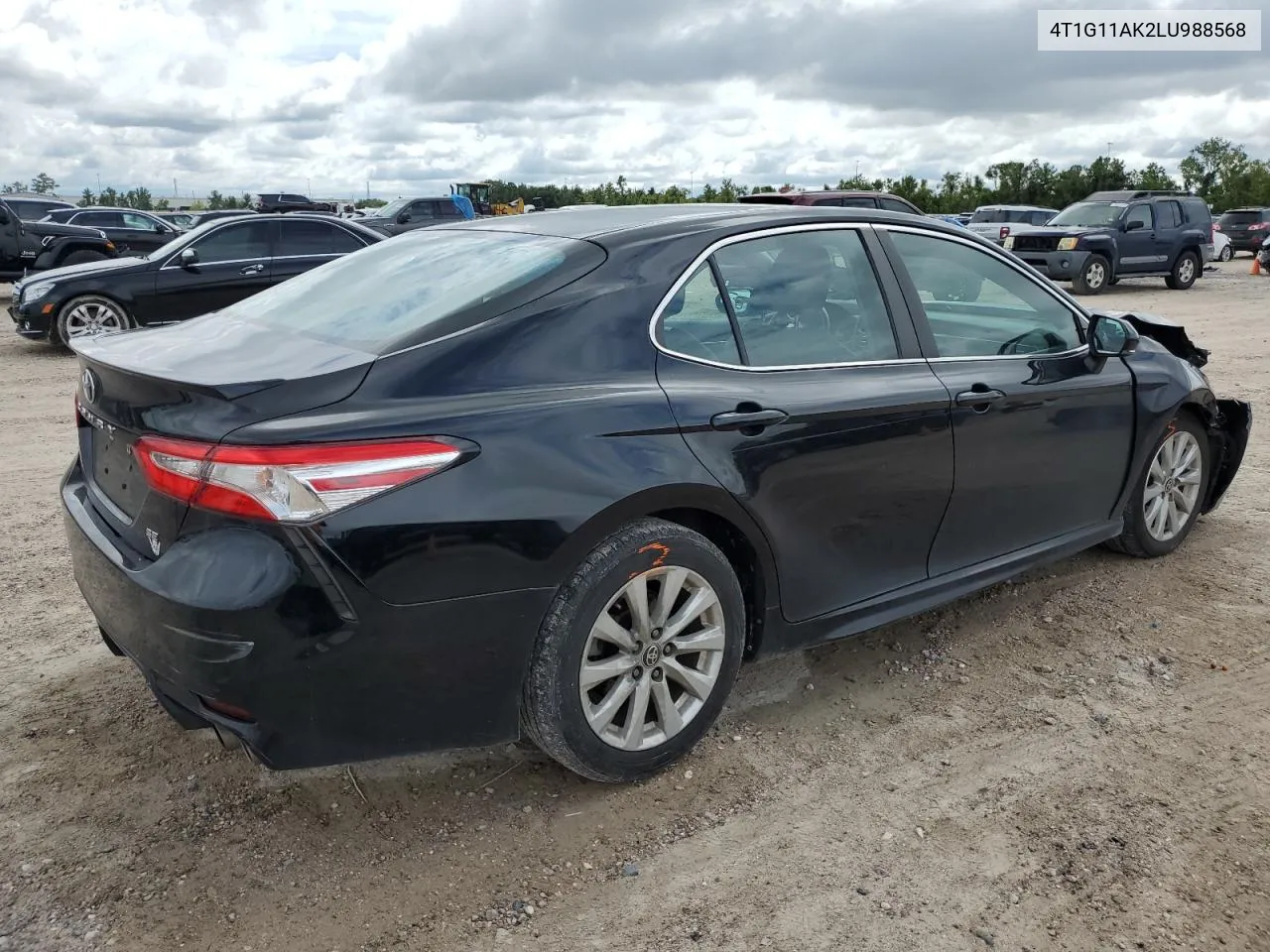 2020 Toyota Camry Se VIN: 4T1G11AK2LU988568 Lot: 71109064