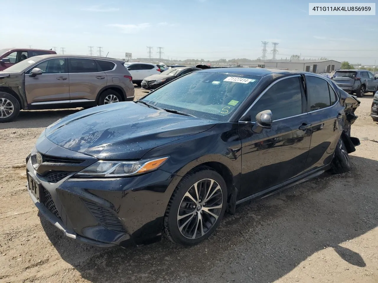 2020 Toyota Camry Se VIN: 4T1G11AK4LU856959 Lot: 71127414