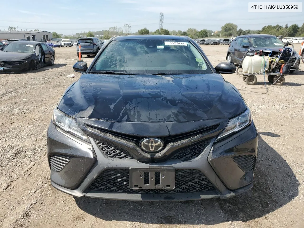 2020 Toyota Camry Se VIN: 4T1G11AK4LU856959 Lot: 71127414