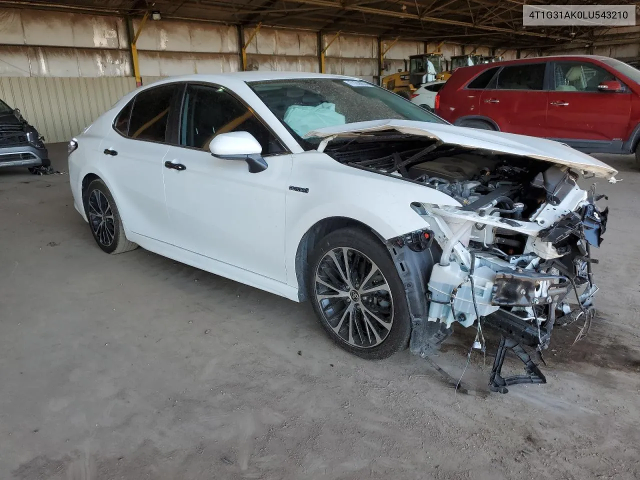 2020 Toyota Camry Se VIN: 4T1G31AK0LU543210 Lot: 71244874