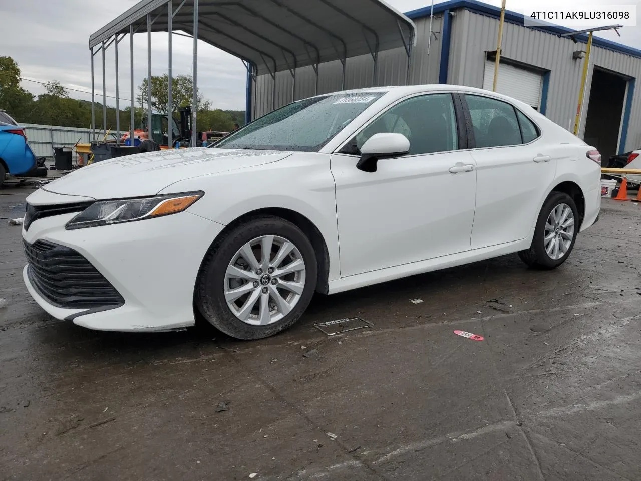 2020 Toyota Camry Le VIN: 4T1C11AK9LU316098 Lot: 71350054