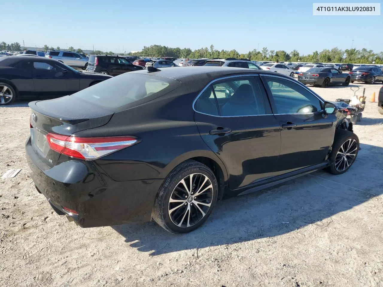 2020 Toyota Camry Se VIN: 4T1G11AK3LU920831 Lot: 71366214