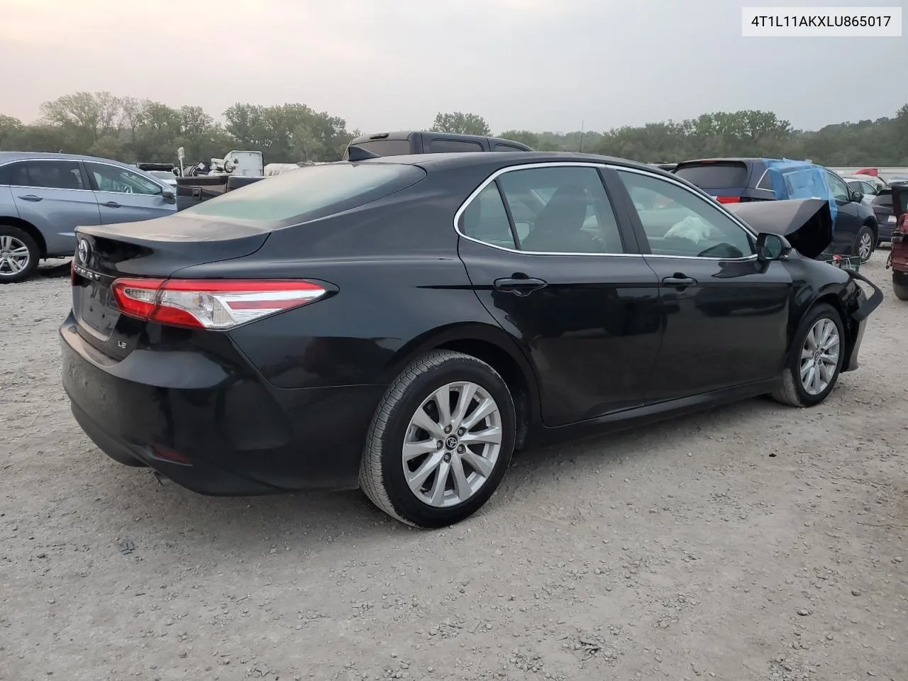 2020 Toyota Camry Le VIN: 4T1L11AKXLU865017 Lot: 71416934