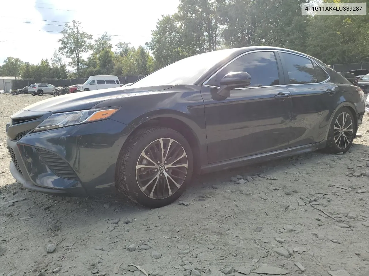 2020 Toyota Camry Se VIN: 4T1G11AK4LU339287 Lot: 71605174