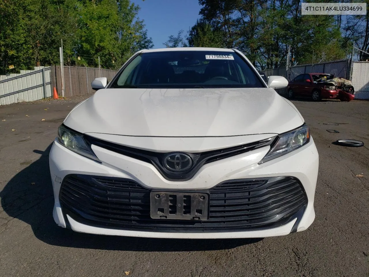 2020 Toyota Camry Le VIN: 4T1C11AK4LU334699 Lot: 71798834