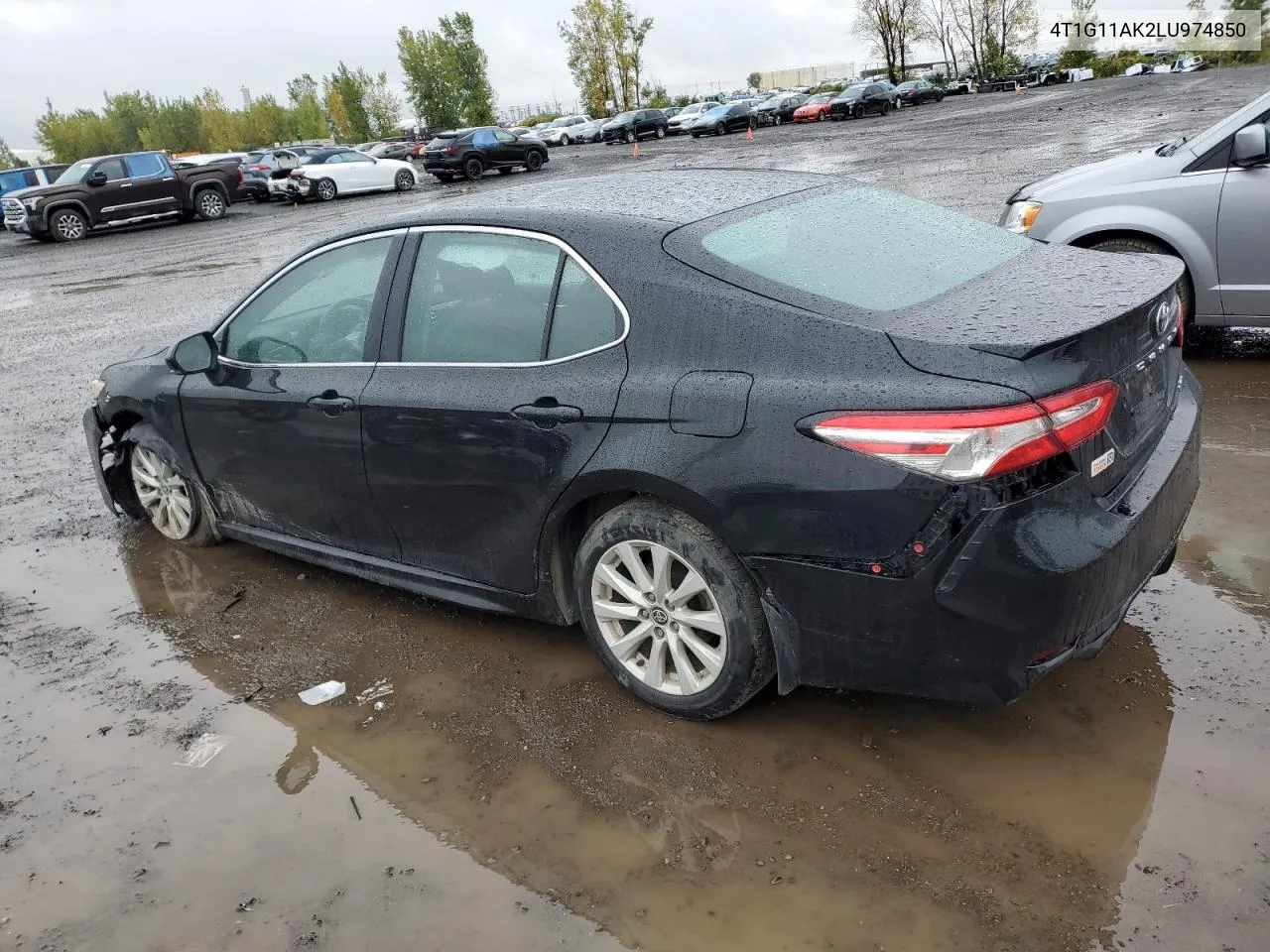 2020 Toyota Camry Se VIN: 4T1G11AK2LU974850 Lot: 71912844