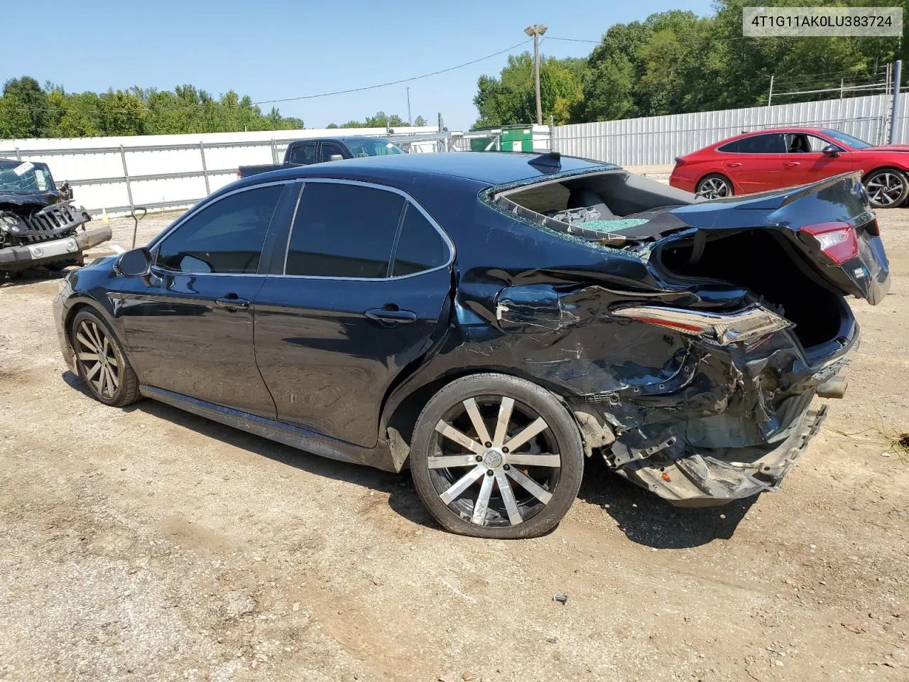 2020 Toyota Camry Se VIN: 4T1G11AK0LU383724 Lot: 72017684