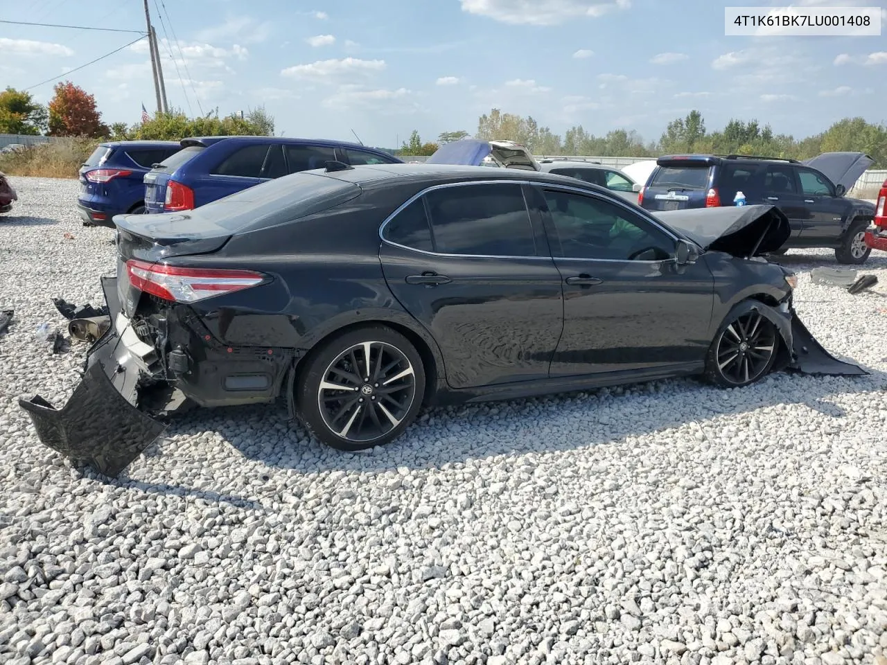 2020 Toyota Camry Xse VIN: 4T1K61BK7LU001408 Lot: 72174294