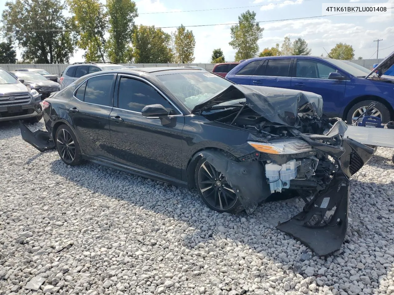 2020 Toyota Camry Xse VIN: 4T1K61BK7LU001408 Lot: 72174294