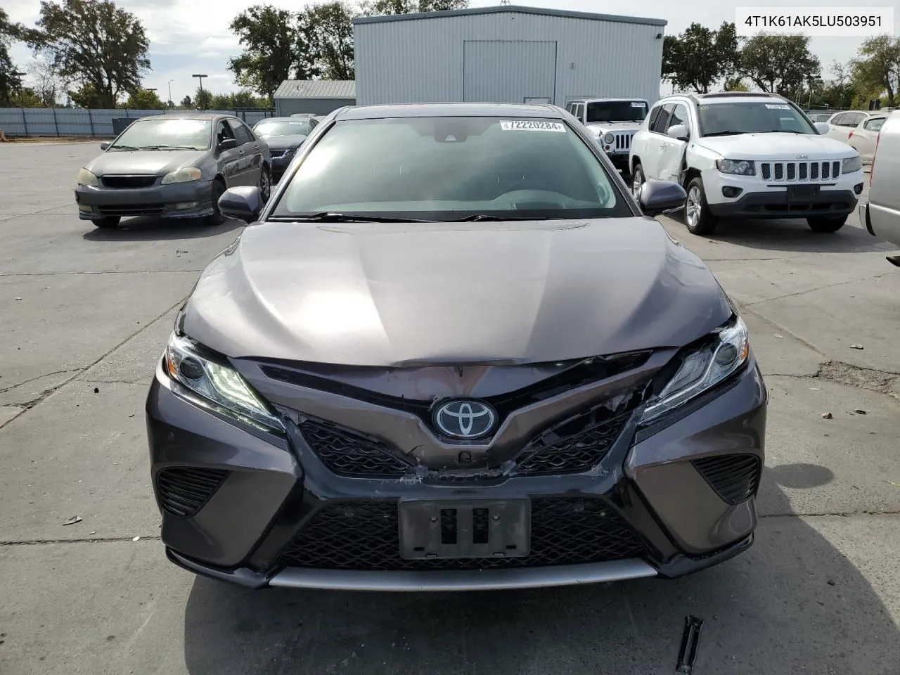 2020 Toyota Camry Xse VIN: 4T1K61AK5LU503951 Lot: 72220284