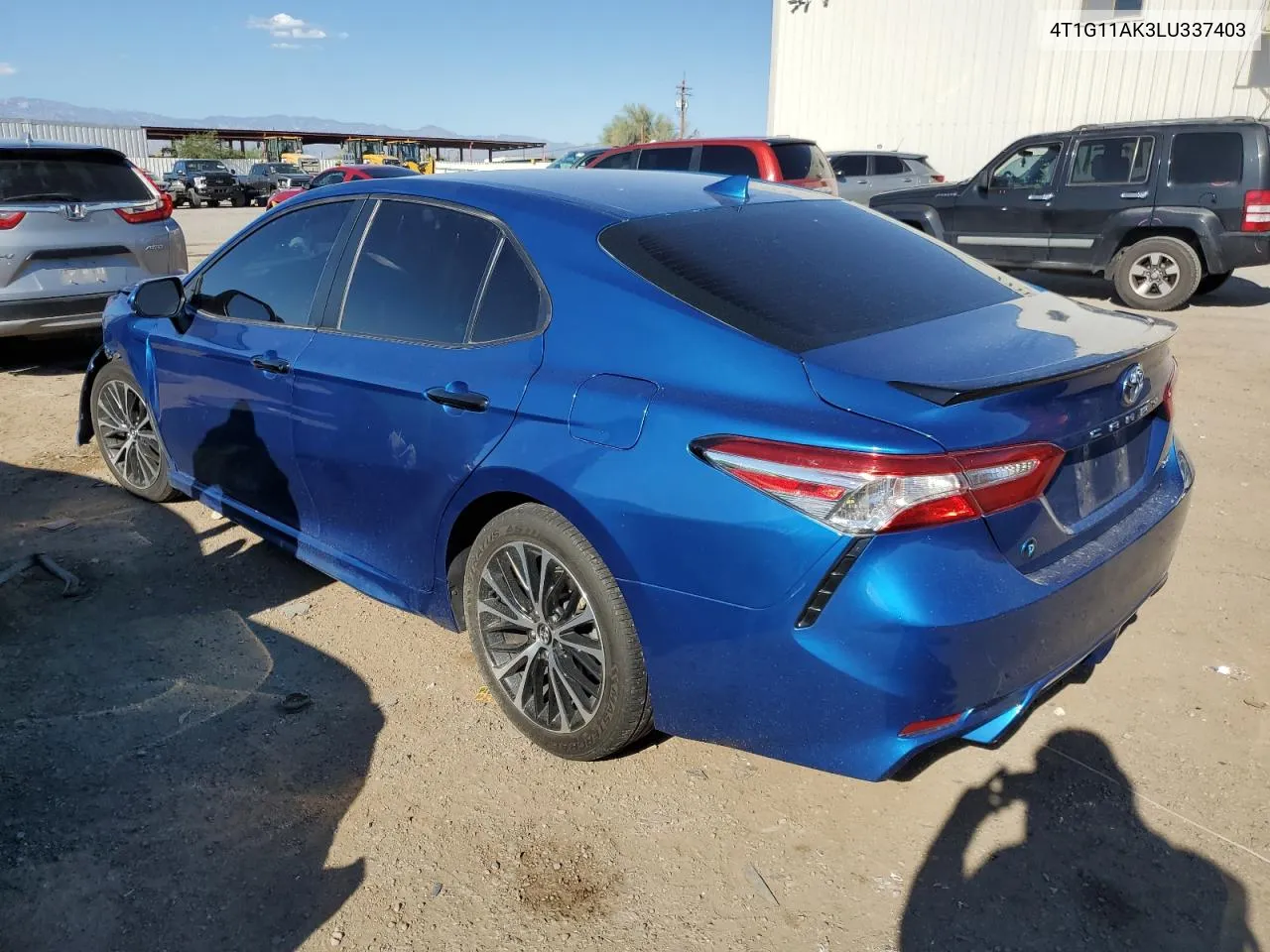 2020 Toyota Camry Se VIN: 4T1G11AK3LU337403 Lot: 72276204